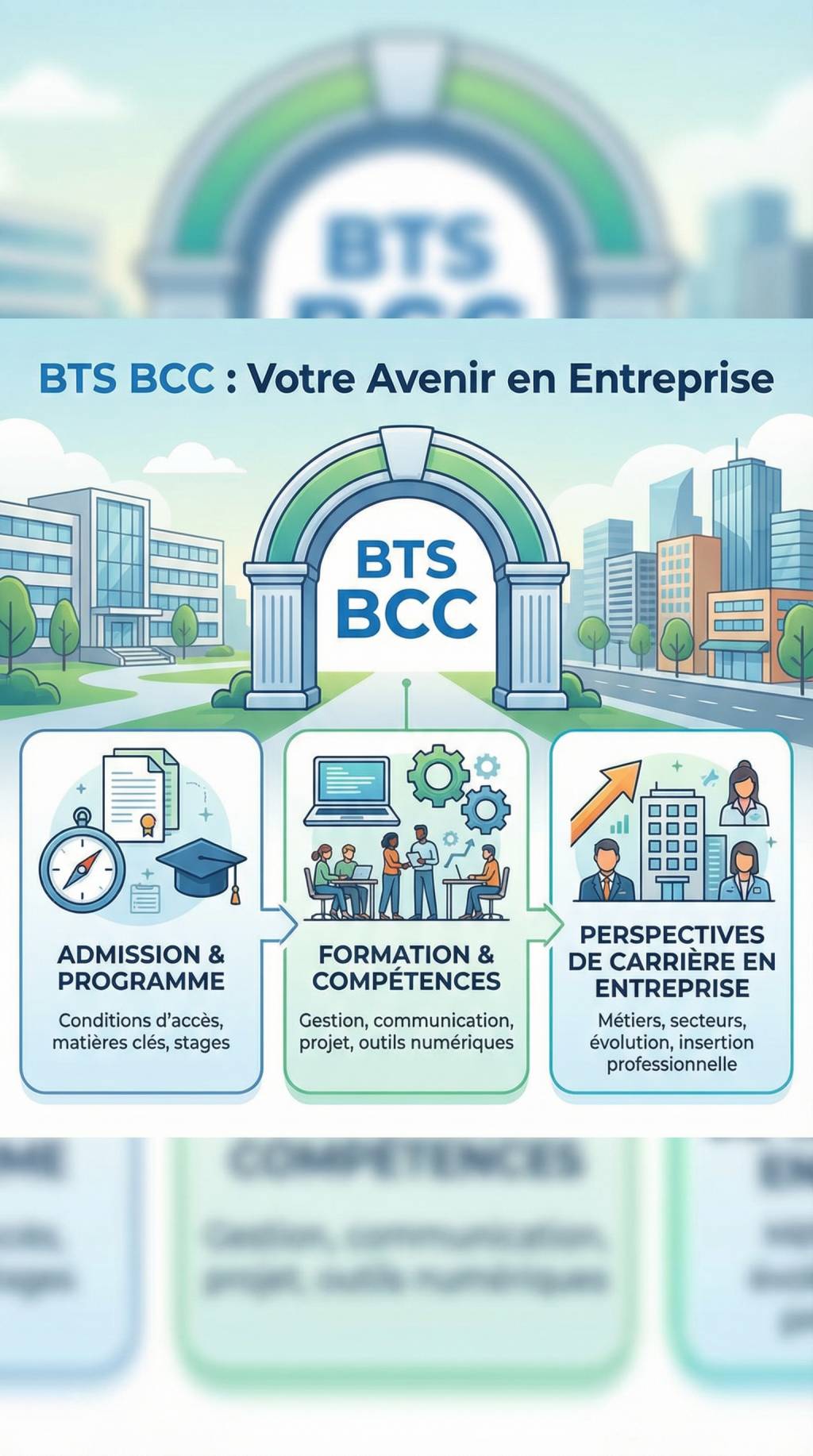 Bts bcc : programme, admission et perspectives de carrière en entreprise